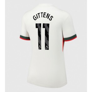 Chelsea Jamie Gittens #11 Gostujuci Dres za Ženska 2025-26 Kratak Rukavima Chelsea Jamie Gittens #11 Gostujuci Dres za Ženska 2025-26 Kratak Rukavima